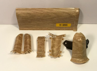 Плинтус Плинтус Ideal Comfort 55mm Карагач 311 фото 1 | FLOORDEALER